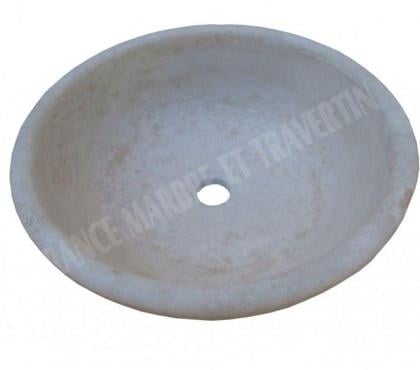 Bricolage - Jardin - Outillage Forcalqueiret Var - Photos Vivastreet Travertin Classique Beige Vasque Modèle Bol Rond REF 1648
