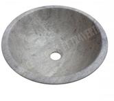Travertin Gris Silver Vasque Modèle Petit Bol REF 3049