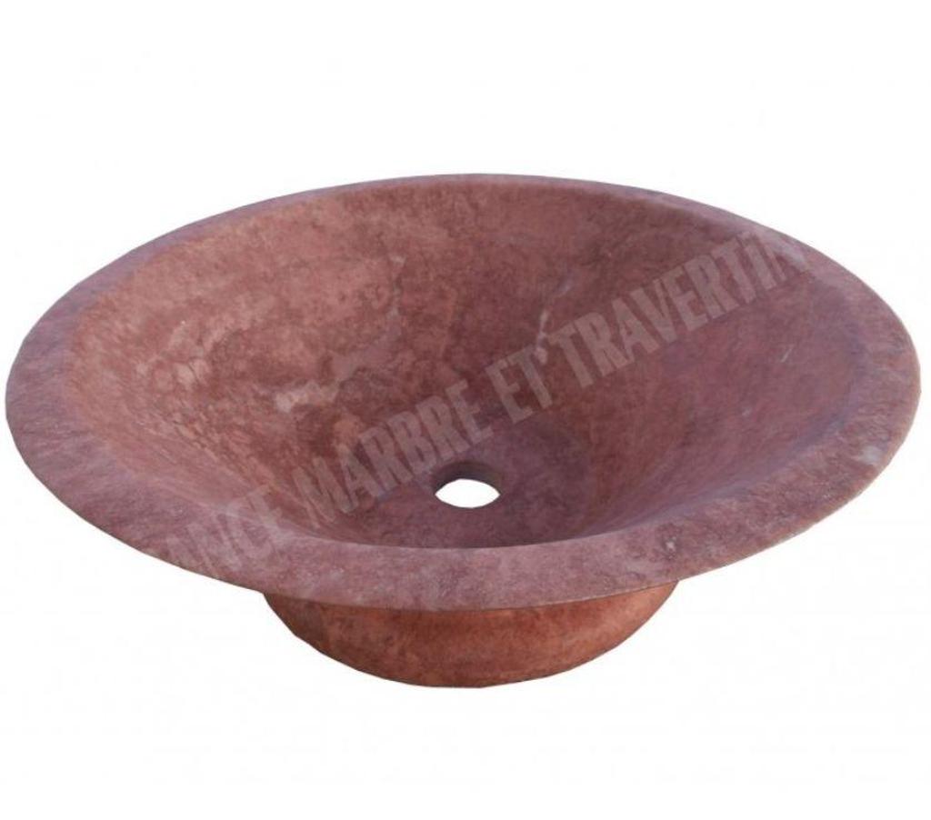  Var Forcalqueiret - 83136 - Photos Vivastreet Travertin Rose Rouge Vasque Modèle Assiette REF 1185
