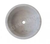 Marbre Blanc Vasque Cylindre REF 2581