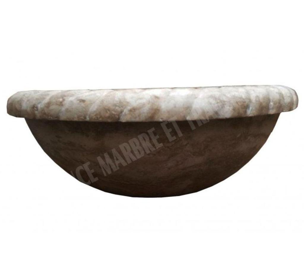  Var Forcalqueiret - 83136 - Photos Vivastreet Travertin Walnut Noisette Vasque Encastré Corde REF 1454