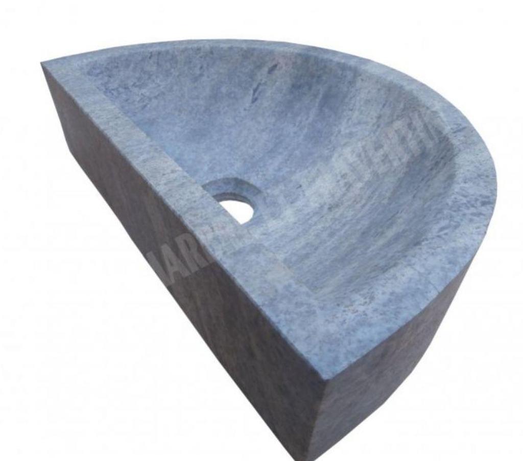  Var Forcalqueiret - 83136 - Photos Vivastreet Travertin Gris Silver Vasque Lave Main Mi-Lune REF 1711