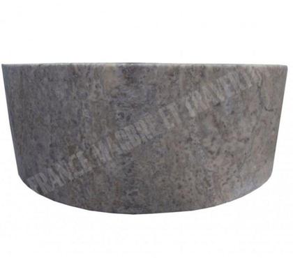 Bricolage - Jardin - Outillage Forcalqueiret Var - Photos Vivastreet Travertin Gris Silver Vasque Modèle Cylindre REF 1200