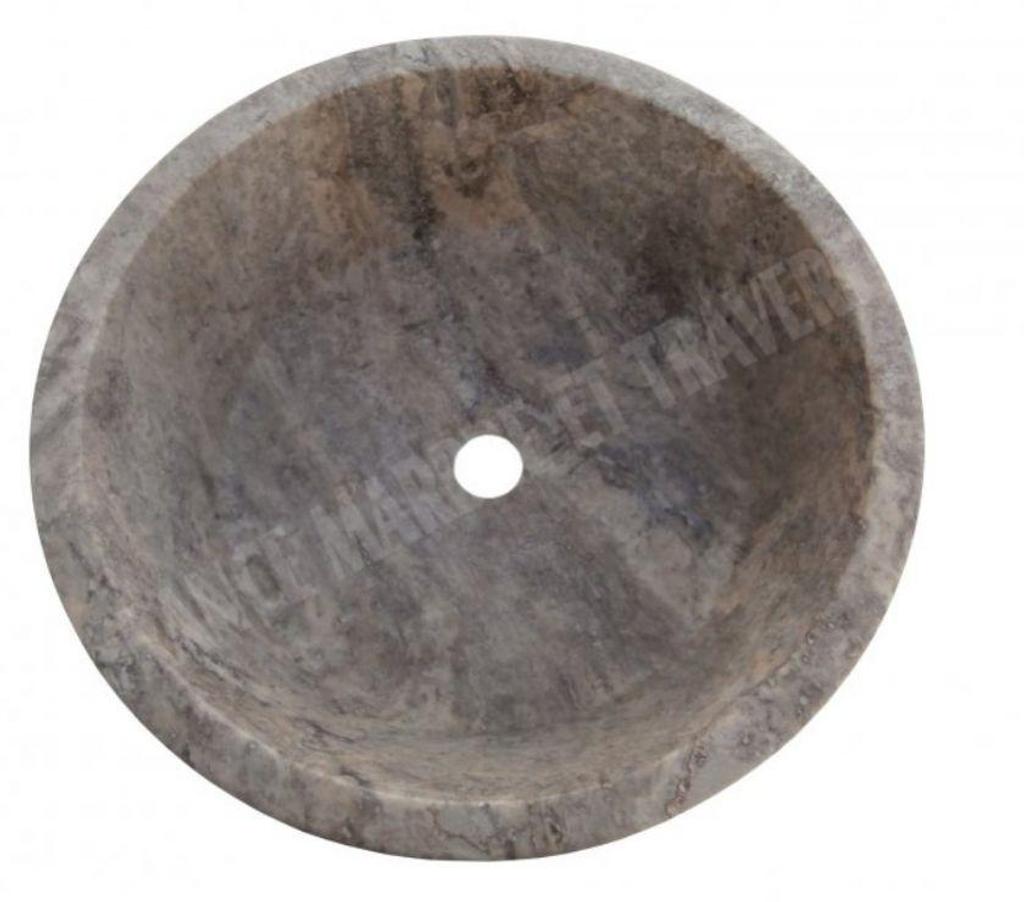  Var Forcalqueiret - 83136 - Photos Vivastreet Travertin Silver Gris Vasque Modèl Mi-Conique Strié REF 1113
