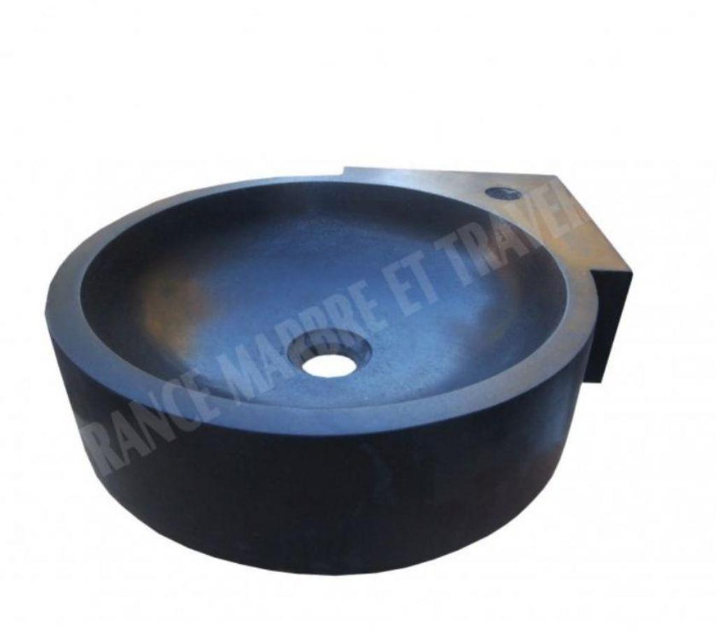 Var Forcalqueiret - 83136 - Photos Vivastreet Basalte Noir Lave Main Esthétique Angle 40x40 cm REFR 1692