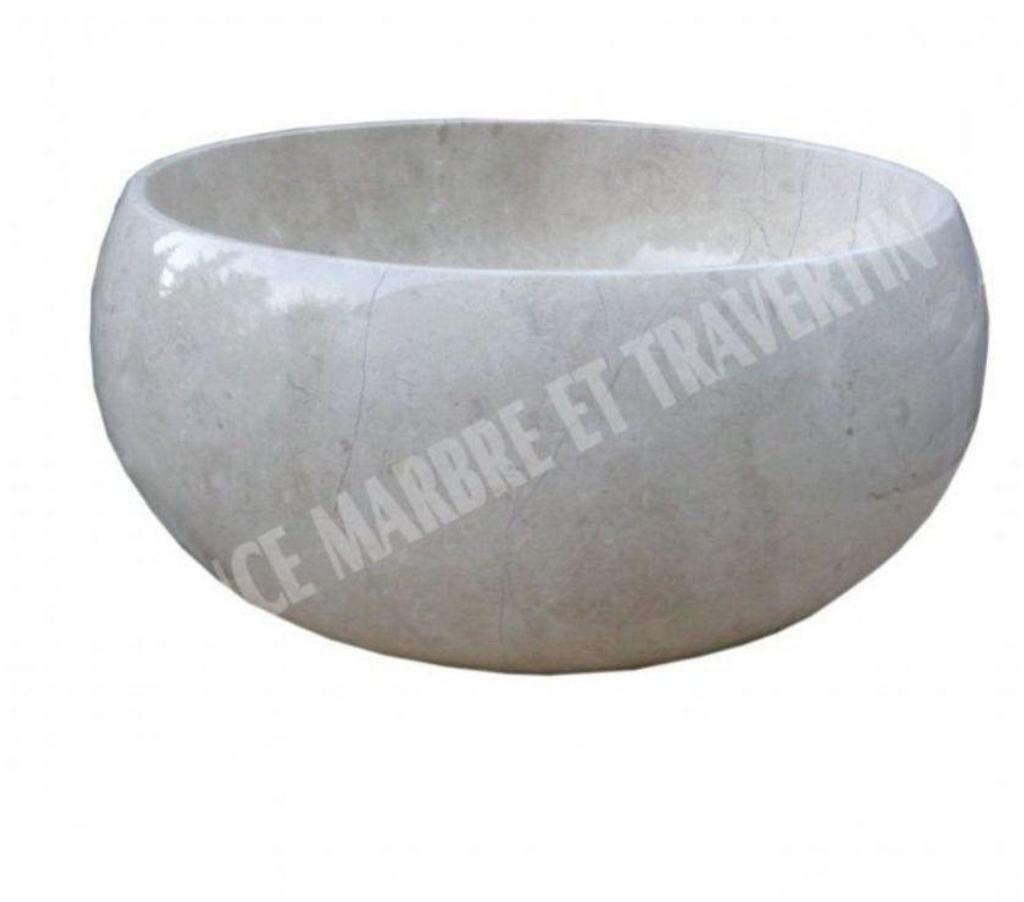 Var Forcalqueiret - 83136 - Photos Vivastreet Marbre Marfil Beige Vasque Modèle Lentille REF 1853