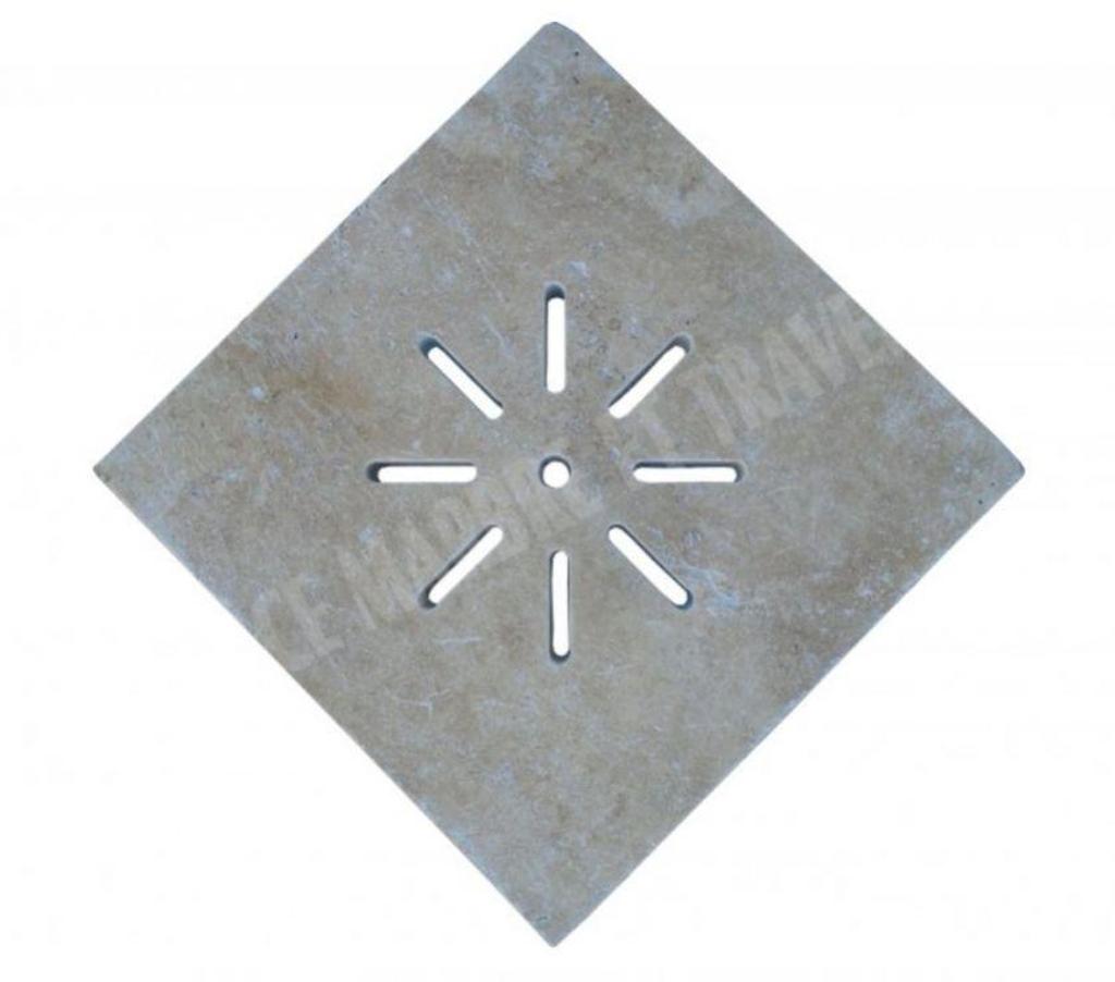  Var Forcalqueiret - 83136 - Photos Vivastreet Travertin Classique Grille Siphon Soleil 28x28 cm REF 2128