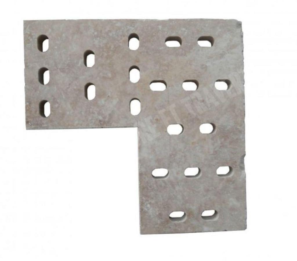  Var Forcalqueiret - 83136 - Photos Vivastreet Travertin Classique Grille Angle Ovale 50x50 cm REF 950
