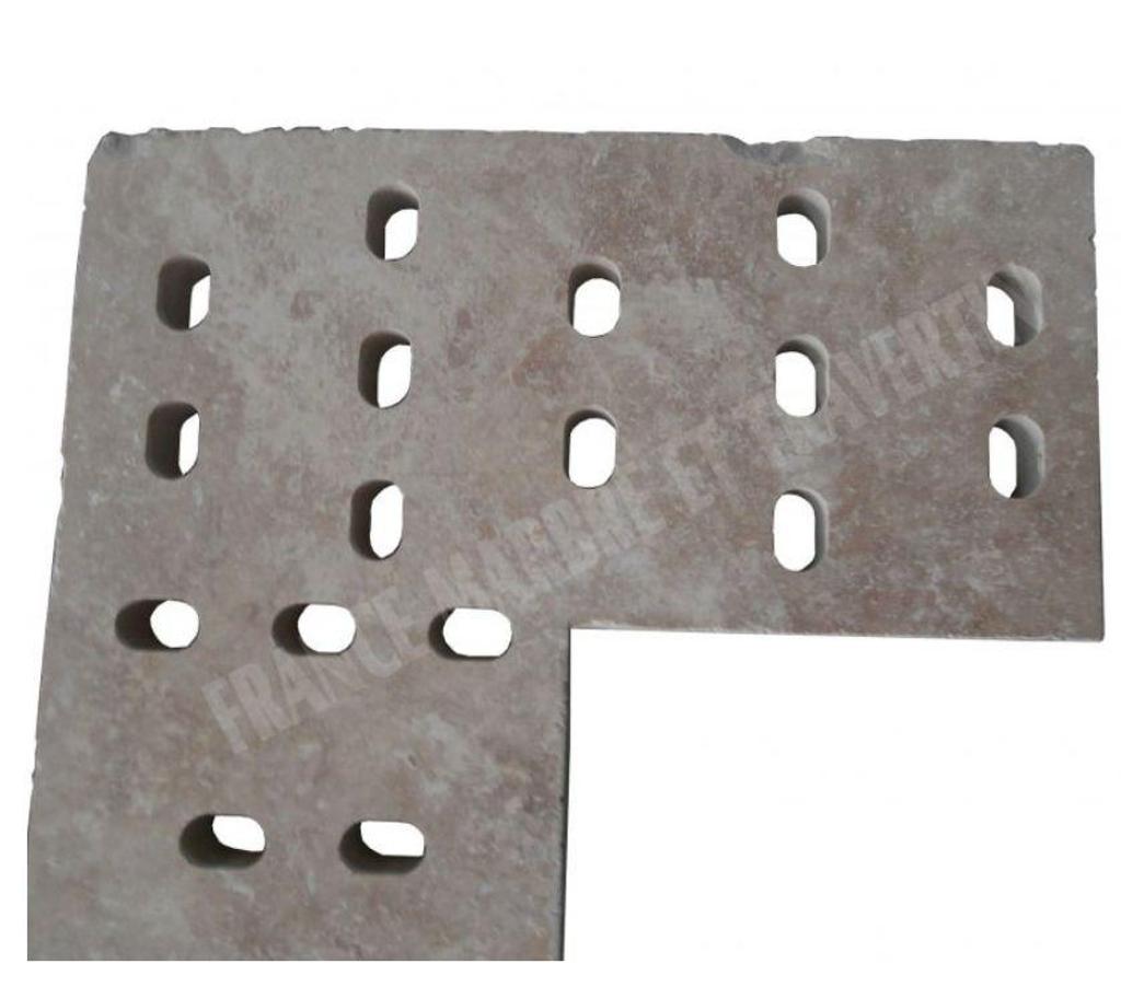  Var Forcalqueiret - 83136 - Photos Vivastreet Travertin Classique Grille Angle Ovale 50x50 cm REF 950