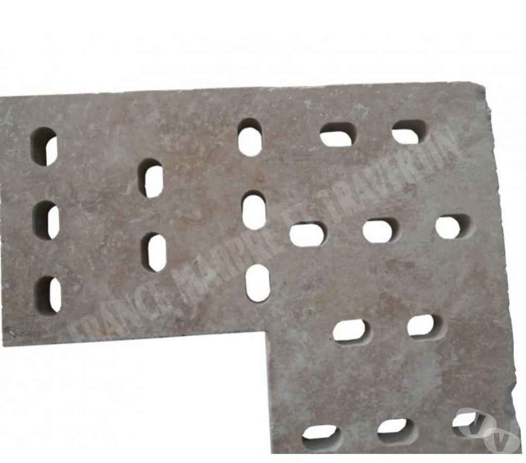  Var Forcalqueiret - 83136 - Photos Vivastreet Travertin Classique Grille Angle Ovale 50x50 cm REF 950