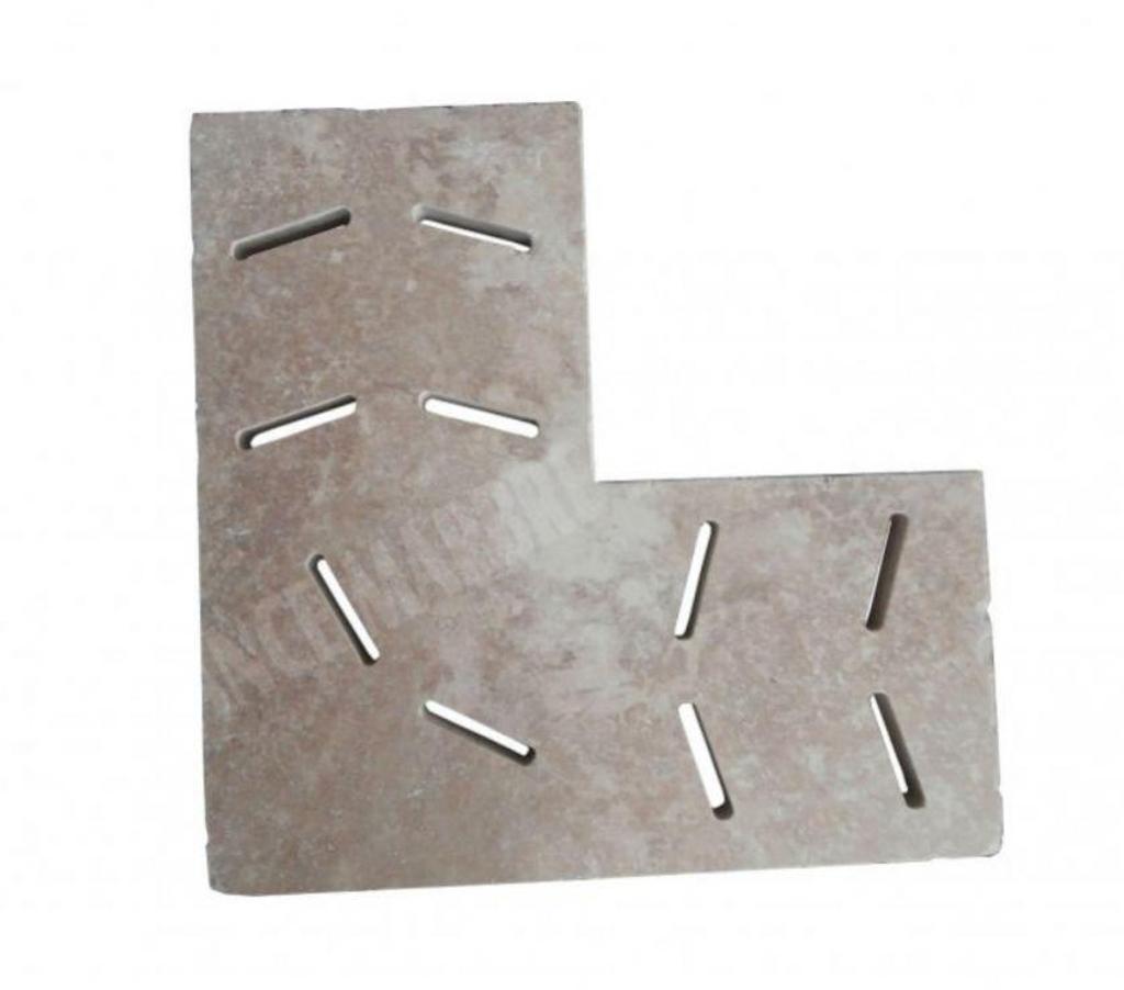  Var Forcalqueiret - 83136 - Photos Vivastreet Travertin Classique Grille Angle Fleche 50x50 cm REF 947