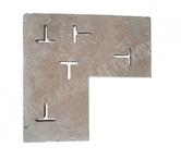  Travertin Classique Beige Grille Angle Model T REF 948