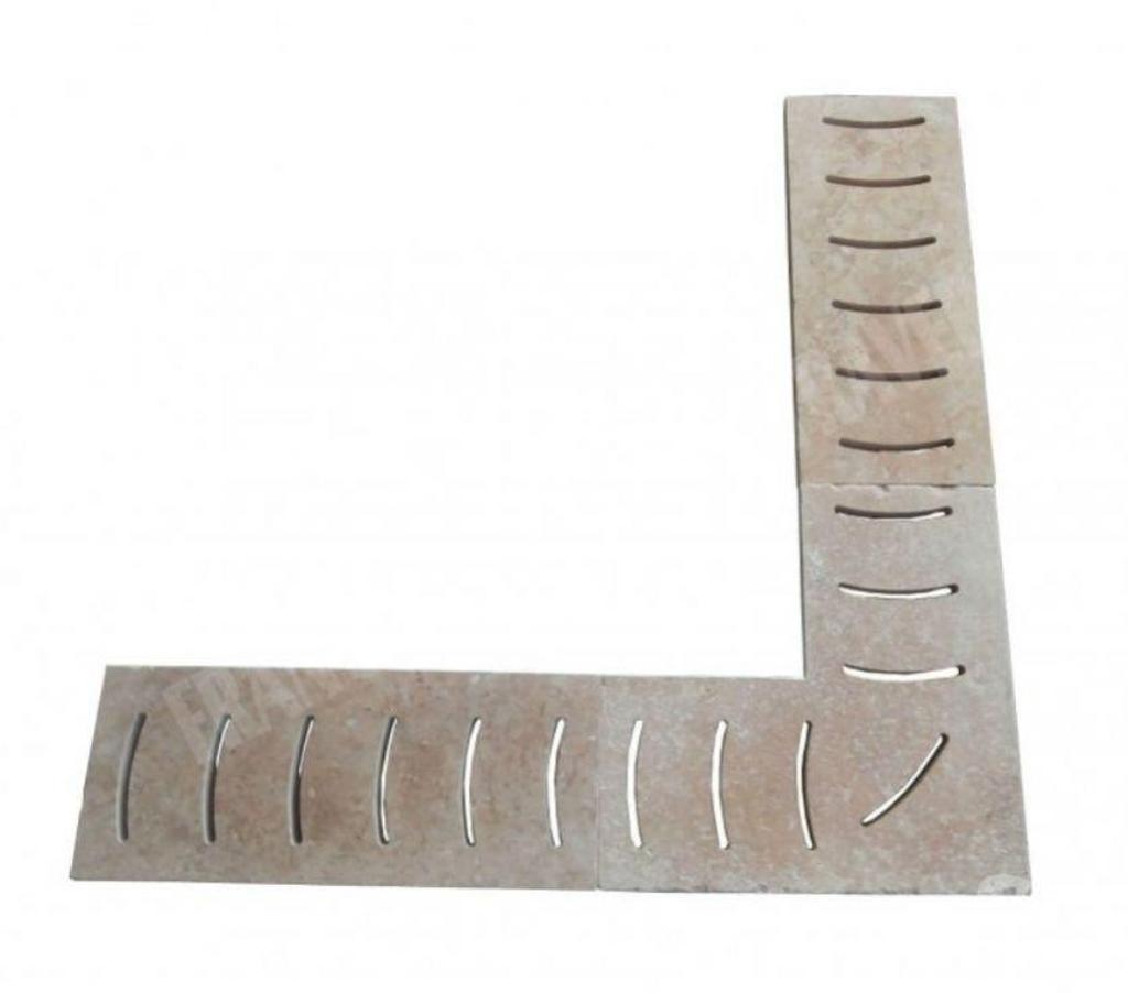 Var Forcalqueiret - 83136 - Photos Vivastreet Travertin Classique Grille Angle C 50x50 cm REF 944