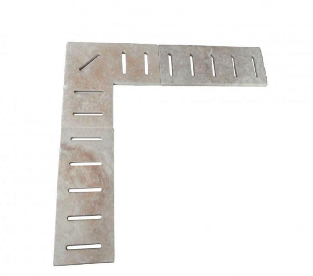 Var Forcalqueiret - 83136 - Photos Vivastreet Travertin Classique Grille Angle Rainure 50x50 cm REF 952