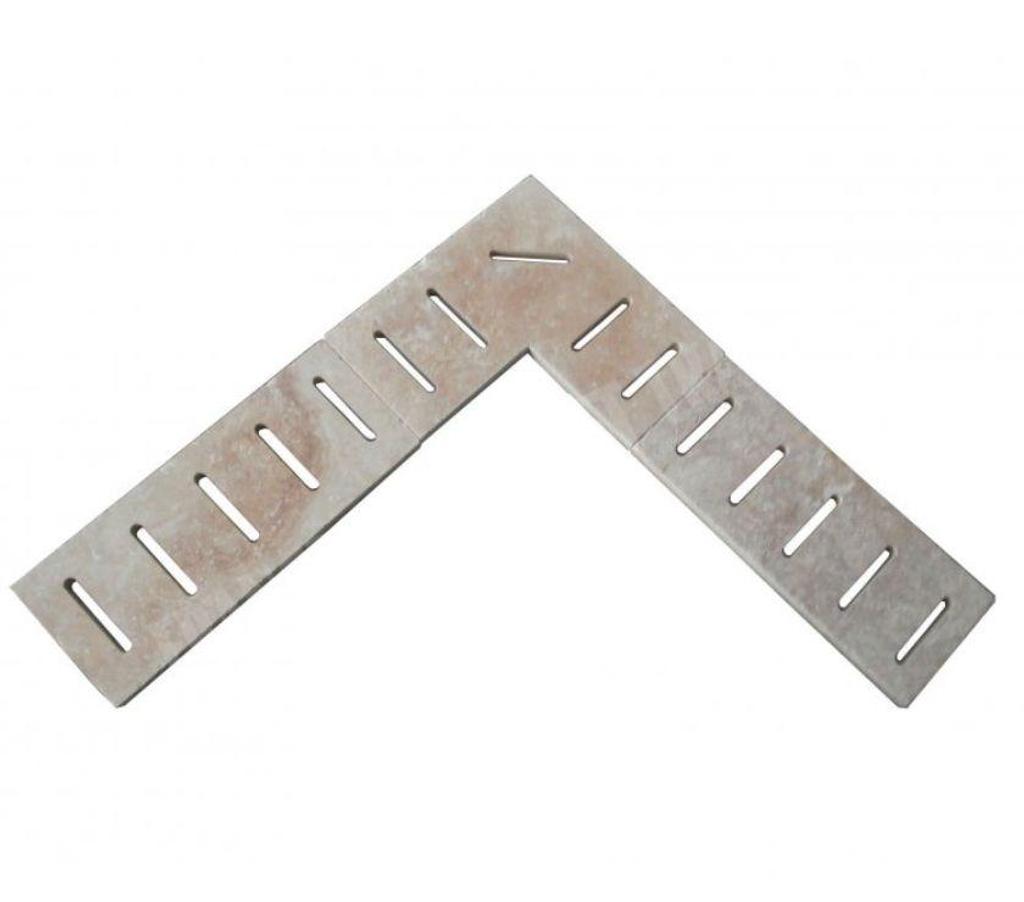 Var Forcalqueiret - 83136 - Photos Vivastreet Travertin Classique Grille Angle Rainure 50x50 cm REF 952