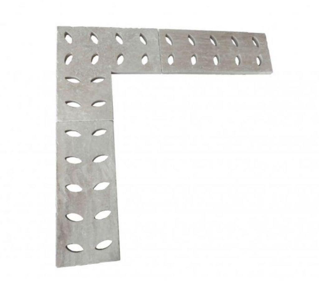 Var Forcalqueiret - 83136 - Photos Vivastreet Travertin Classique Grille Angle Grand Oeil 50x50 cm REF 946