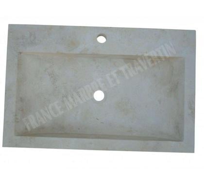 Bricolage - Jardin - Outillage Forcalqueiret Var - Photos Vivastreet Travertin Classique Beige Evier 70x45 cm REF 3247