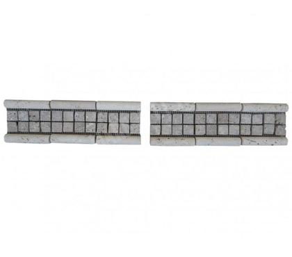 Bricolage - Jardin - Outillage Forcalqueiret Var - Photos Vivastreet Travertin Frise Classique Noce Mosaique 30x8 cm REF 1093