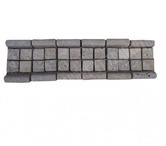 Travertin Frise NoceNoce Mosaïque 30x8 cm REF 838