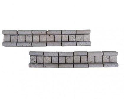 Bricolage - Jardin - Outillage Forcalqueiret Var - Photos Vivastreet Travertin Frise NoceNoce Mosaïque 30x5 cm REF 837