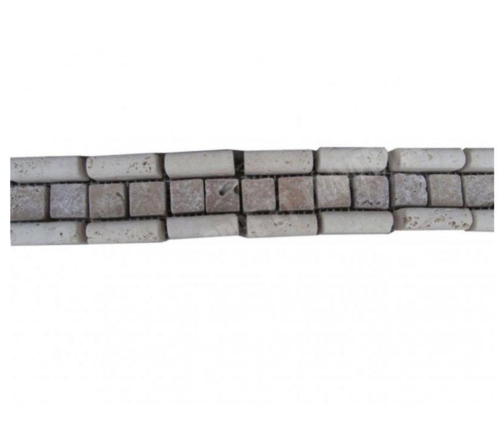Var Forcalqueiret - 83136 - Photos Vivastreet Travertin Frise ClassiqueJaune Mosaïque 30x5 cm REF 842