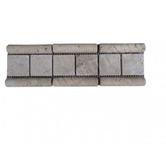 Travertin Frise JauneClassique Mosaïque 30x8 cm REF 840