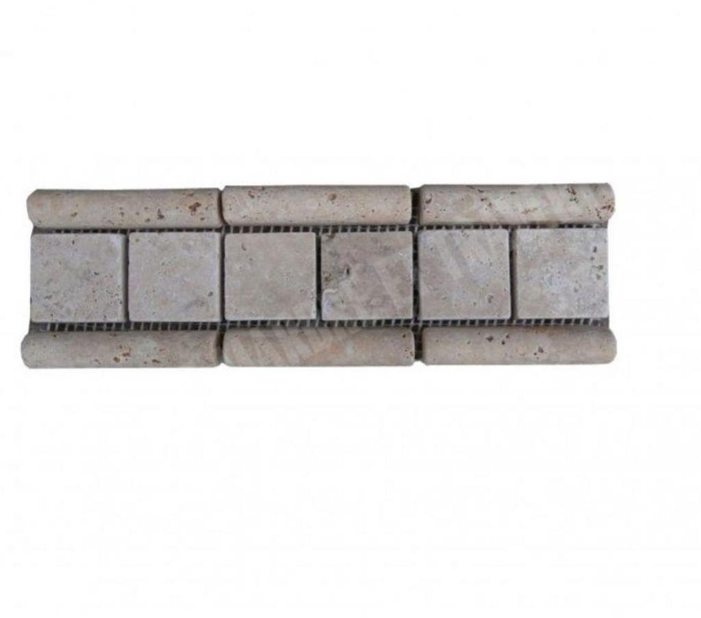  Var Forcalqueiret - 83136 - Photos Vivastreet Travertin Frise JauneClassique Mosaïque 30x8 cm REF 840