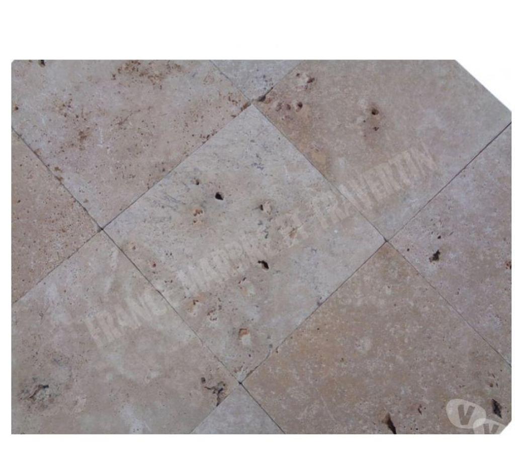 Var Forcalqueiret - 83136 - Photos Vivastreet Travertin Classique Beige 40x40 cm REF 007