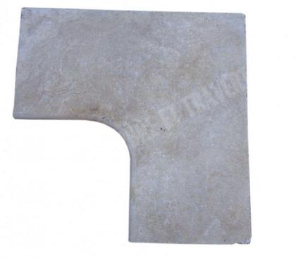 Bricolage - Jardin - Outillage Forcalqueiret Var - Photos Vivastreet Travertin ClssBeige Margelle de Piscine ARentrant REF 024