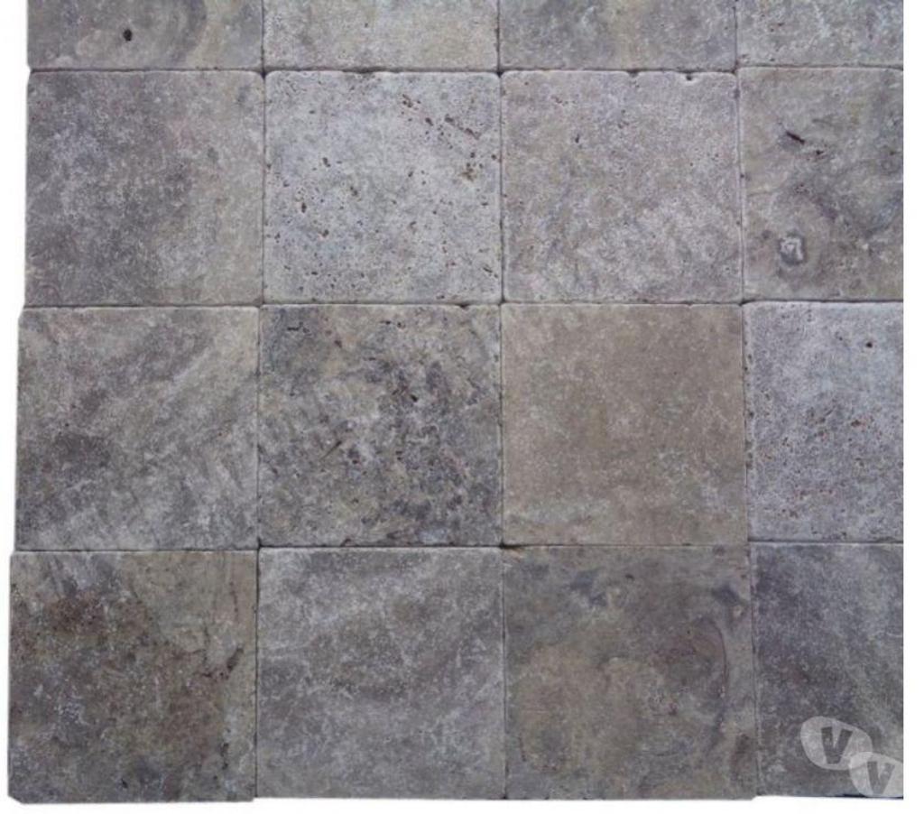  Var Forcalqueiret - 83136 - Photos Vivastreet Travertin Silver Gris 15x15 cm REF 730