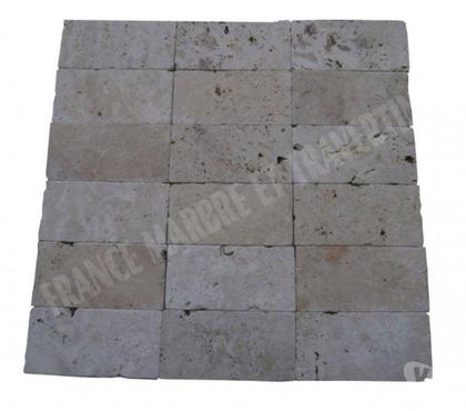 Bricolage - Jardin - Outillage Forcalqueiret Var - Photos Vivastreet Travertin Classique Clair 15x30 cm REF 1192