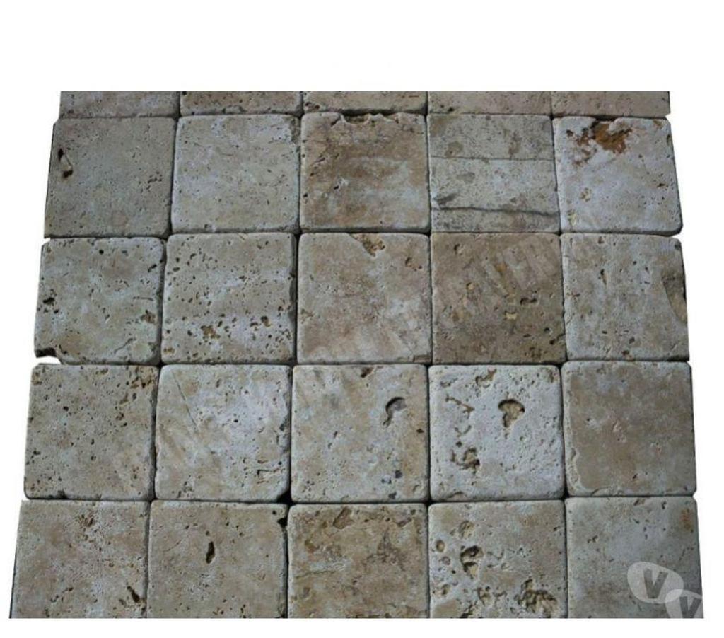Var Forcalqueiret - 83136 - Photos Vivastreet Travertin Classique Beige 10x10 cm REF 016