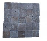 Travertin Noce Marron 10x10 cm REF 053