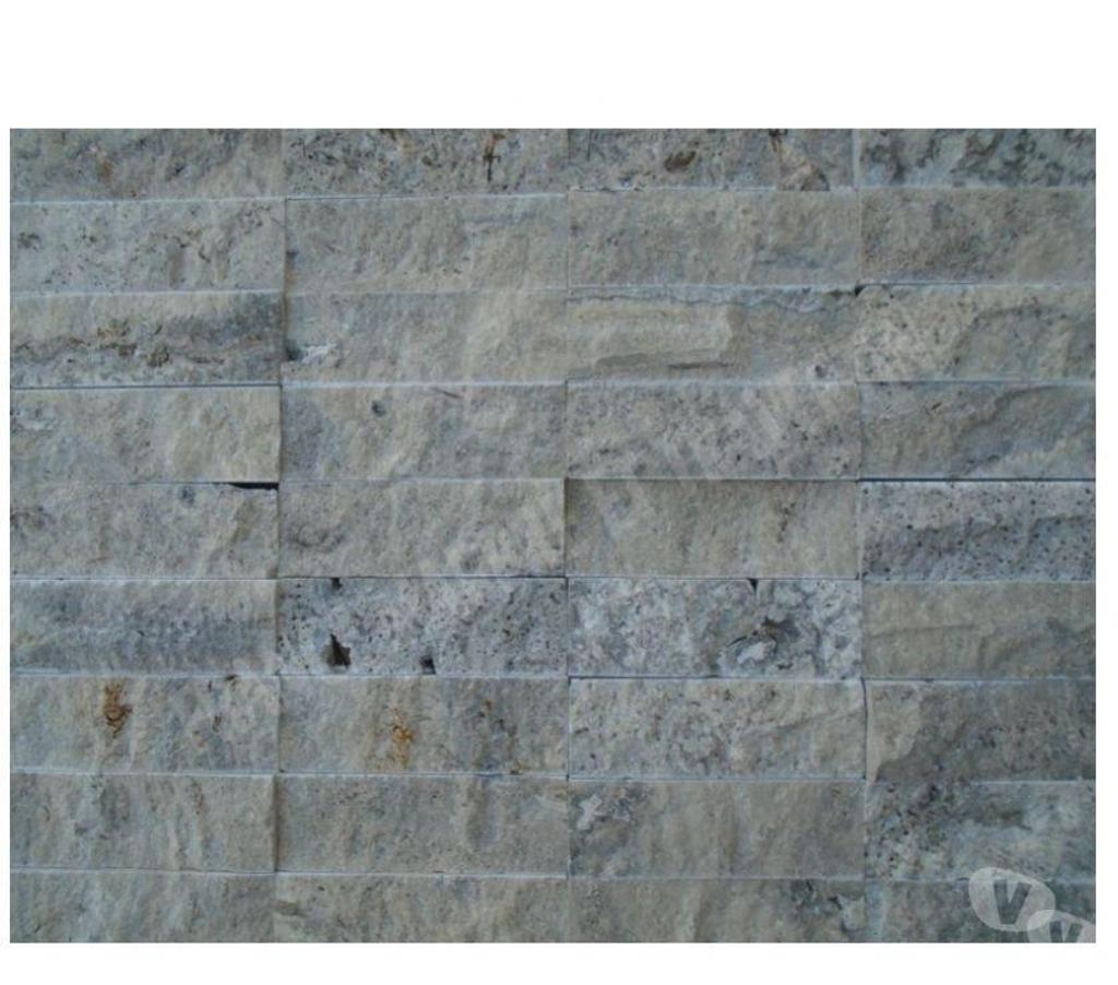 Var Forcalqueiret - 83136 - Photos Vivastreet Travertin Silver Gris Parement 5x15 cm REF 264