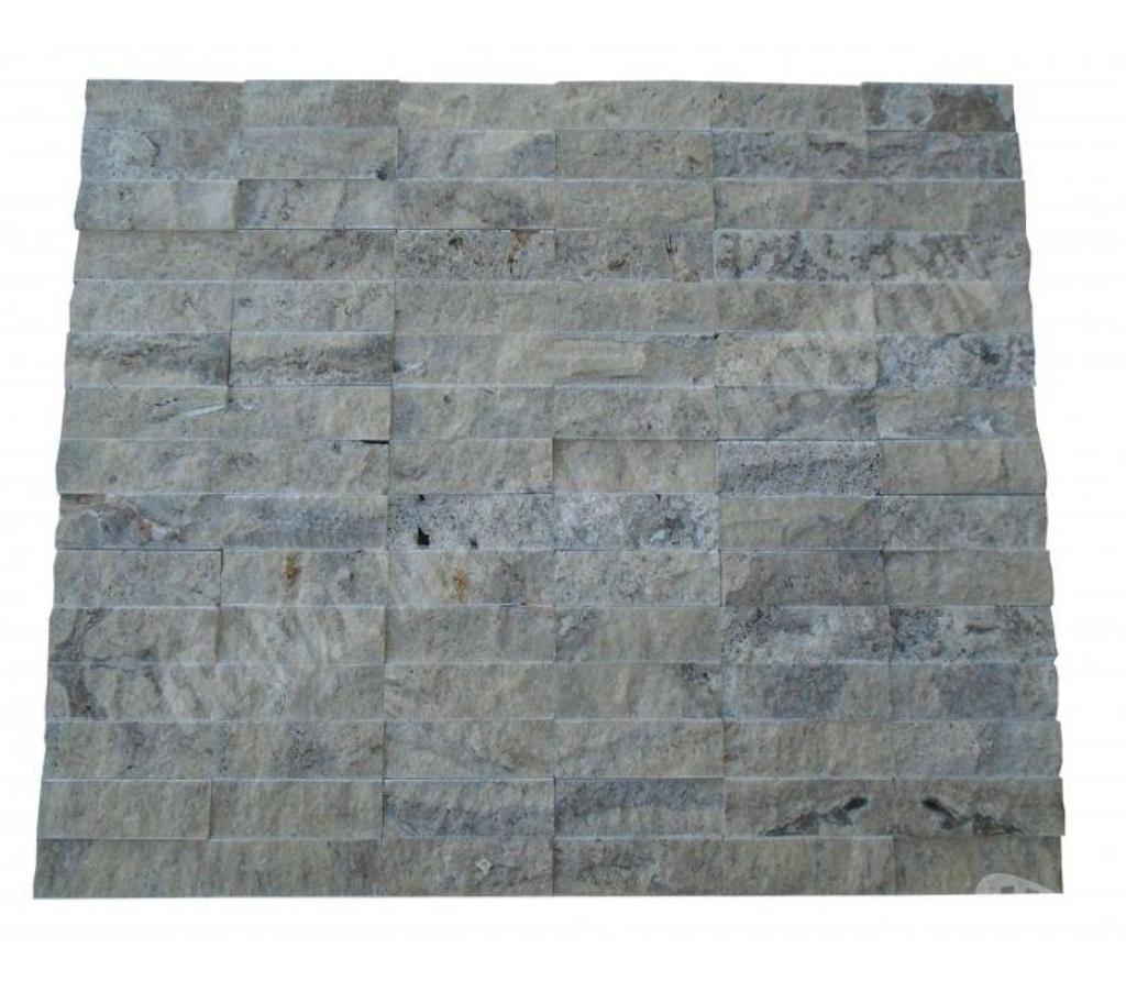 Var Forcalqueiret - 83136 - Photos Vivastreet Travertin Silver Gris Parement 5x15 cm REF 264