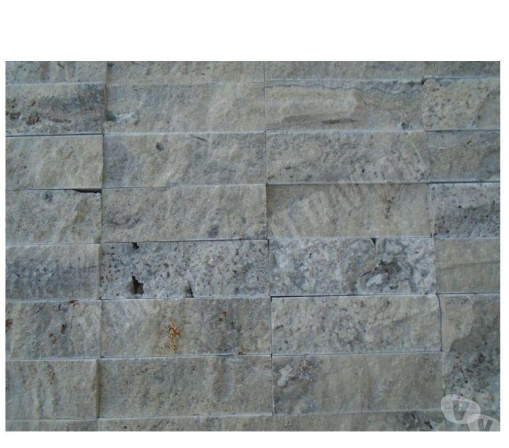 Var Forcalqueiret - 83136 - Photos Vivastreet Travertin Silver Gris Parement 5x15 cm REF 264