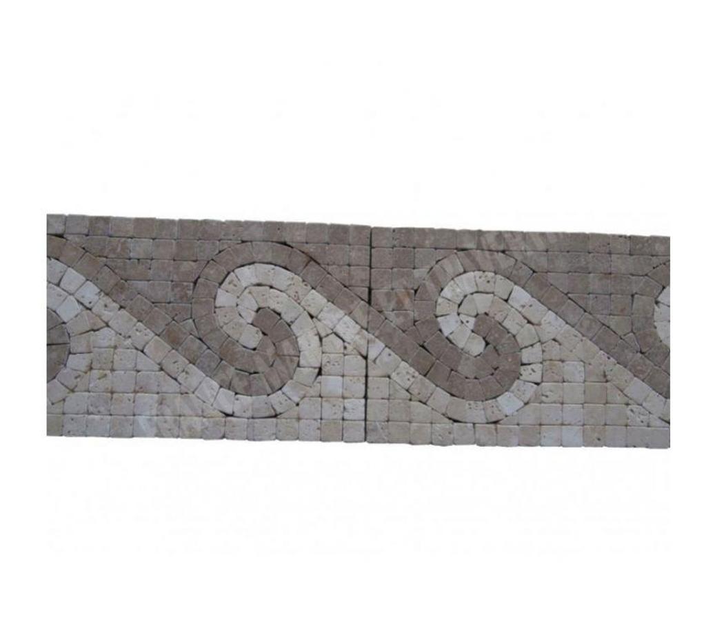  Var Forcalqueiret - 83136 - Photos Vivastreet Travertin Mixte Frise Mosaïque 30x15 cm REF 1027