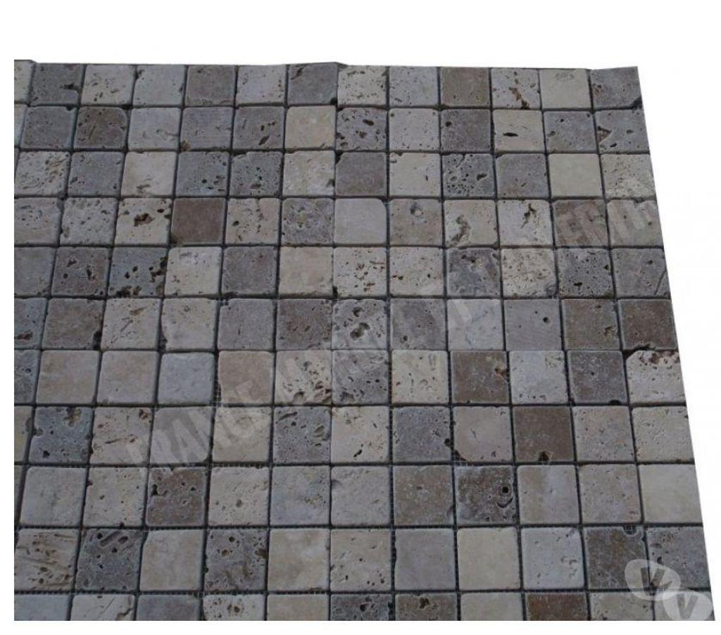 Var Forcalqueiret - 83136 - Photos Vivastreet Travertin Beige - Noce Mosaïque 4,8x4,8 cm REF 860
