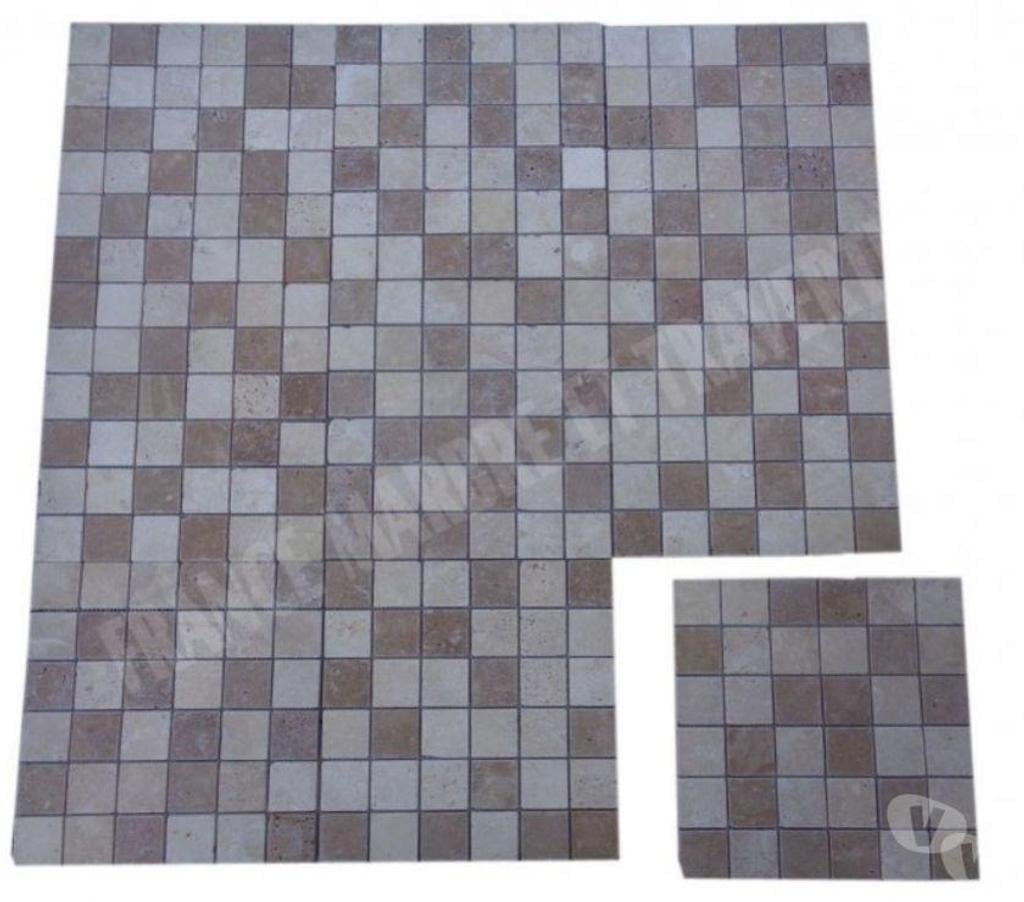 Var Forcalqueiret - 83136 - Photos Vivastreet Travertin Beige - Noce Mosaique 4,8x4,8 cm REF 2837
