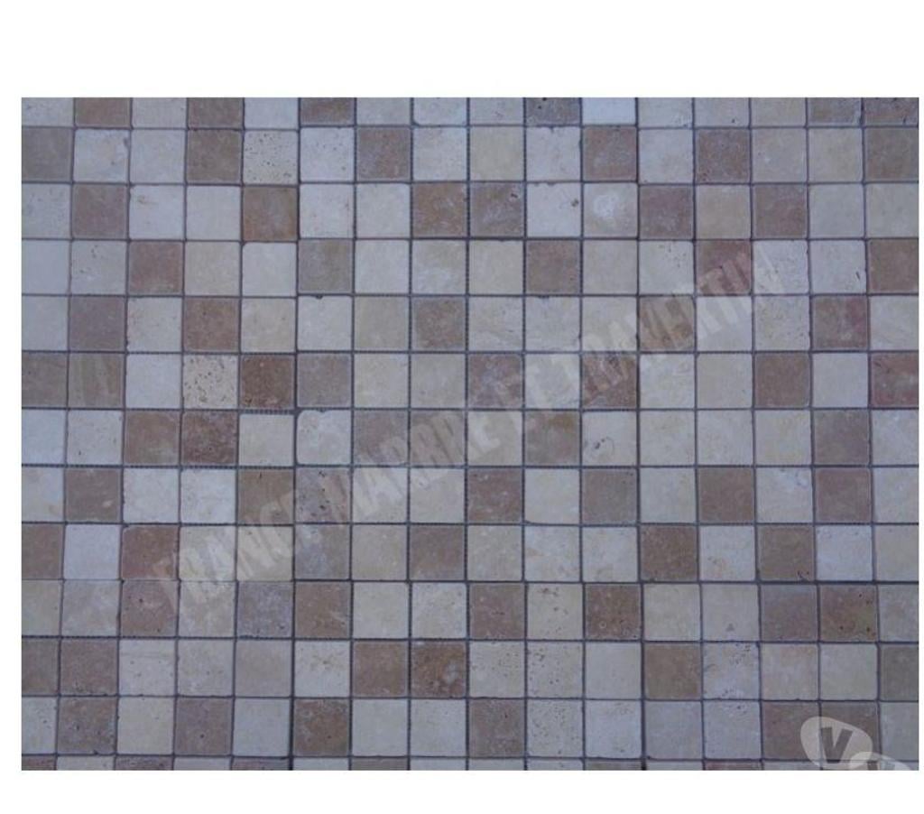 Var Forcalqueiret - 83136 - Photos Vivastreet Travertin Beige - Noce Mosaique 4,8x4,8 cm REF 2837
