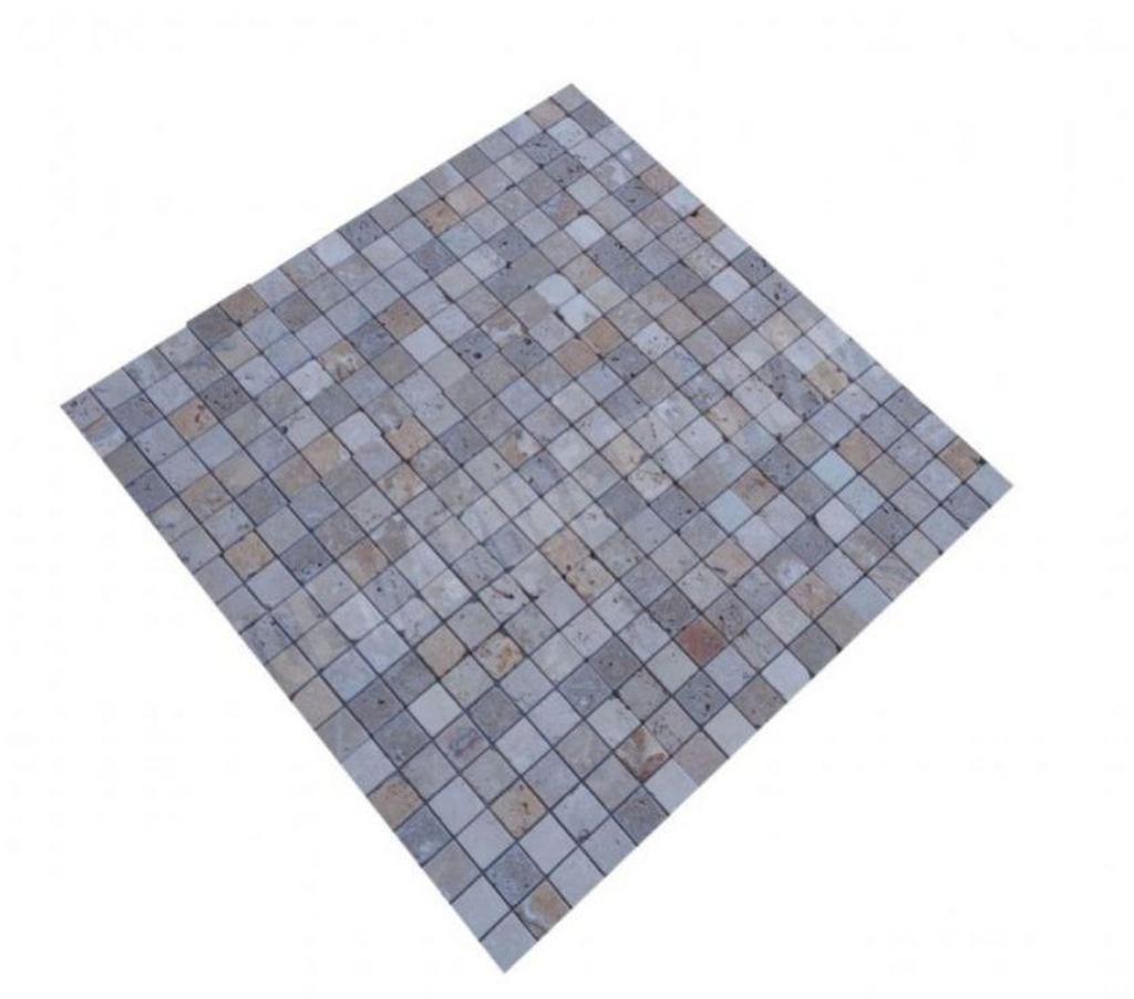 Var Forcalqueiret - 83136 - Photos Vivastreet Travertin Couleur Mixte Mosaïque 4,8x4,8 cm REF 034