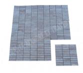 Travertin Classique Clair Mosaïque 2,3x10 cm REF 1410