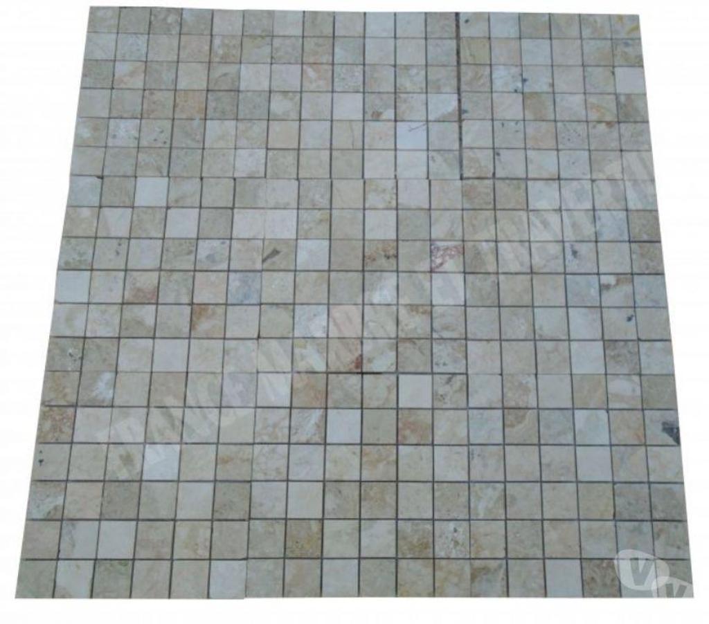 Var Forcalqueiret - 83136 - Photos Vivastreet Marbre Beige Cappuccino Mosaïque 4,8x4,8 cm REF 1494