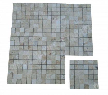 Bricolage - Jardin - Outillage Forcalqueiret Var - Photos Vivastreet Marbre Beige Cappuccino Mosaïque 4,8x4,8 cm REF 1494
