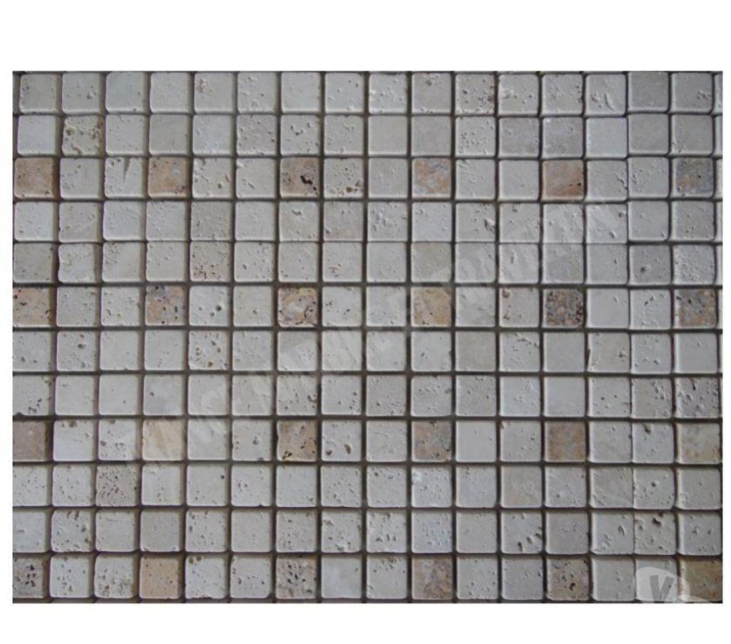 Var Forcalqueiret - 83136 - Photos Vivastreet Travertin Beige - Milieu Jaune Mosaïque 2,3x2,3 cm REF 1606