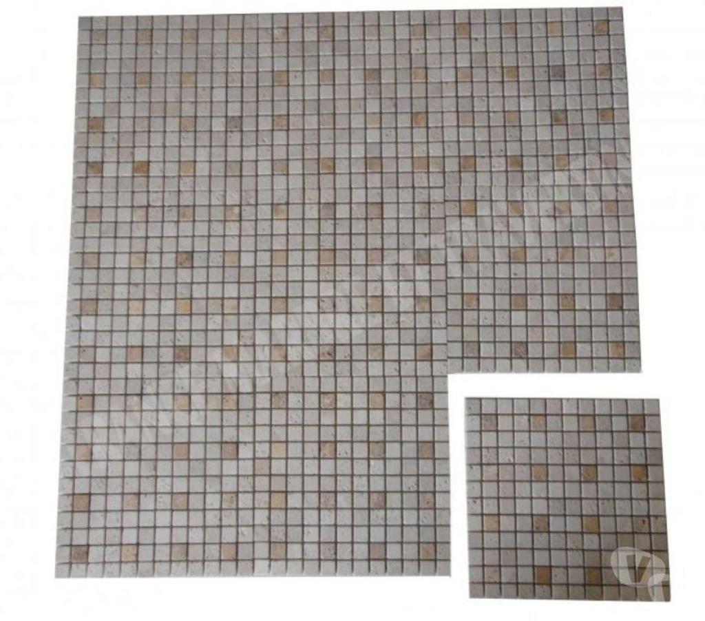 Var Forcalqueiret - 83136 - Photos Vivastreet Travertin Beige - Milieu Jaune Mosaïque 2,3x2,3 cm REF 1606