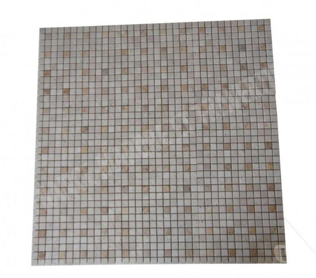 Var Forcalqueiret - 83136 - Photos Vivastreet Travertin Beige - Milieu Jaune Mosaïque 2,3x2,3 cm REF 1606