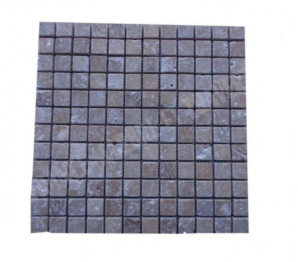  Var Forcalqueiret - 83136 - Photos Vivastreet Travertin Noce Marron Mosaïque 2,3x2,3 cm REF 033