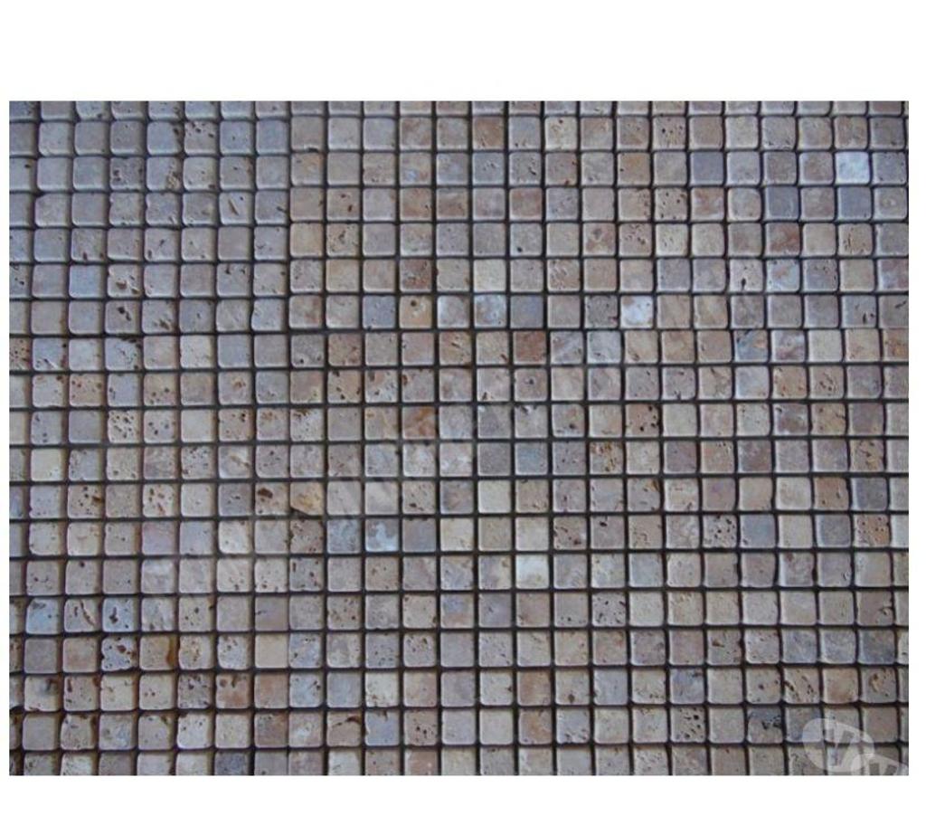 Var Forcalqueiret - 83136 - Photos Vivastreet Travertin Jaune Mosaïque 1,5x1,5 cm REF 1483