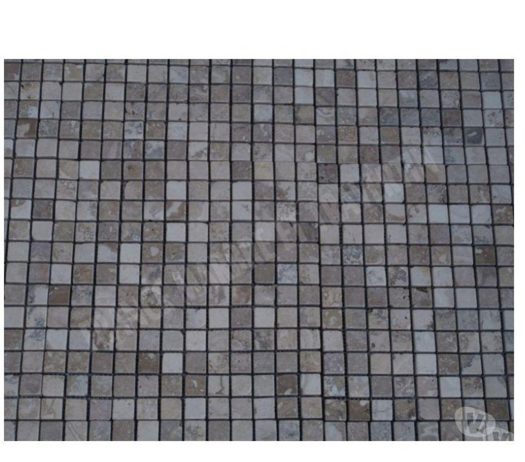 Var Forcalqueiret - 83136 - Photos Vivastreet Travertin Beige - Noce Mixte Mosaïque 2,3x2,3 cm REF 686